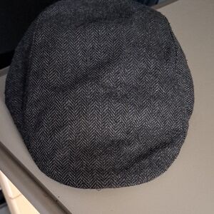Cotton On Gray Herringbone Cap